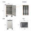 Chariot de chargement mobile et armoire pour ordinateurs portables 30 tablettes avec serrure à combinaison-1556449302