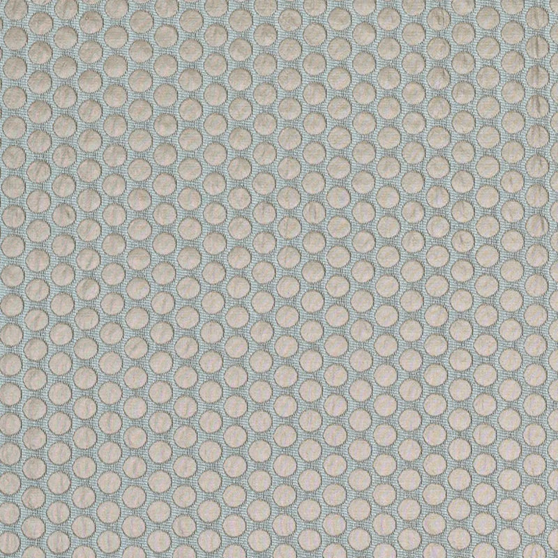 Sprinkle Polka Dot Cotton Blend Fabric, Aqua