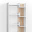 Bonifaz 160.2cm H x 61cm W Engineered Wood Geometric Bookcase-71418465