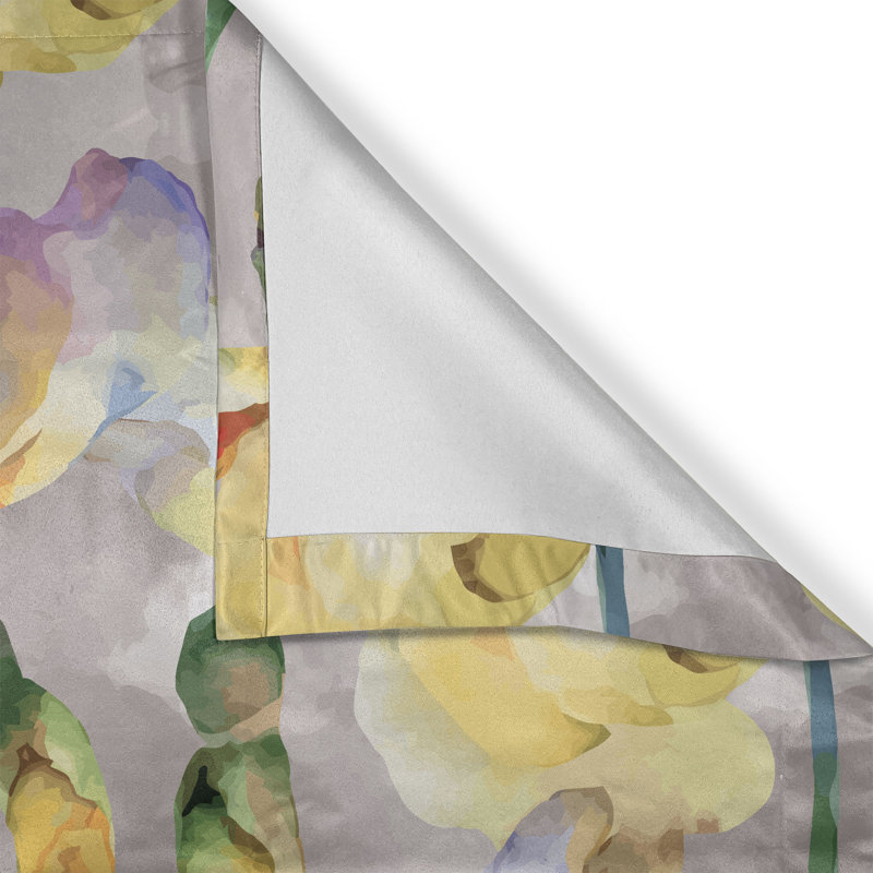 Semi Sheer Curtain Pair