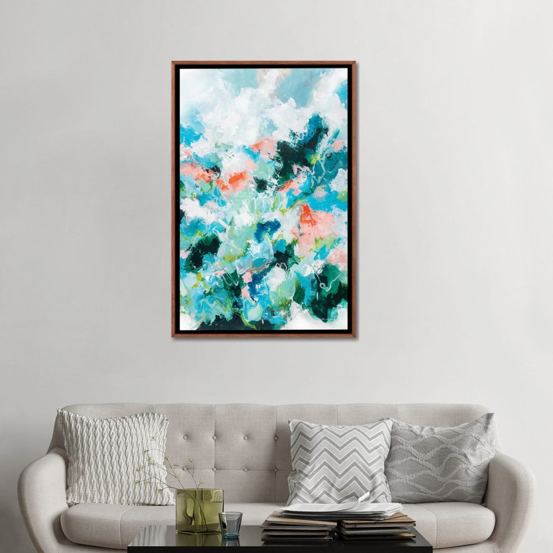 « Promise » par Cristina dalla Valentina-impression d’art graphique, H 48 po x l 32 po x P 1,5 po, Pas de tapis