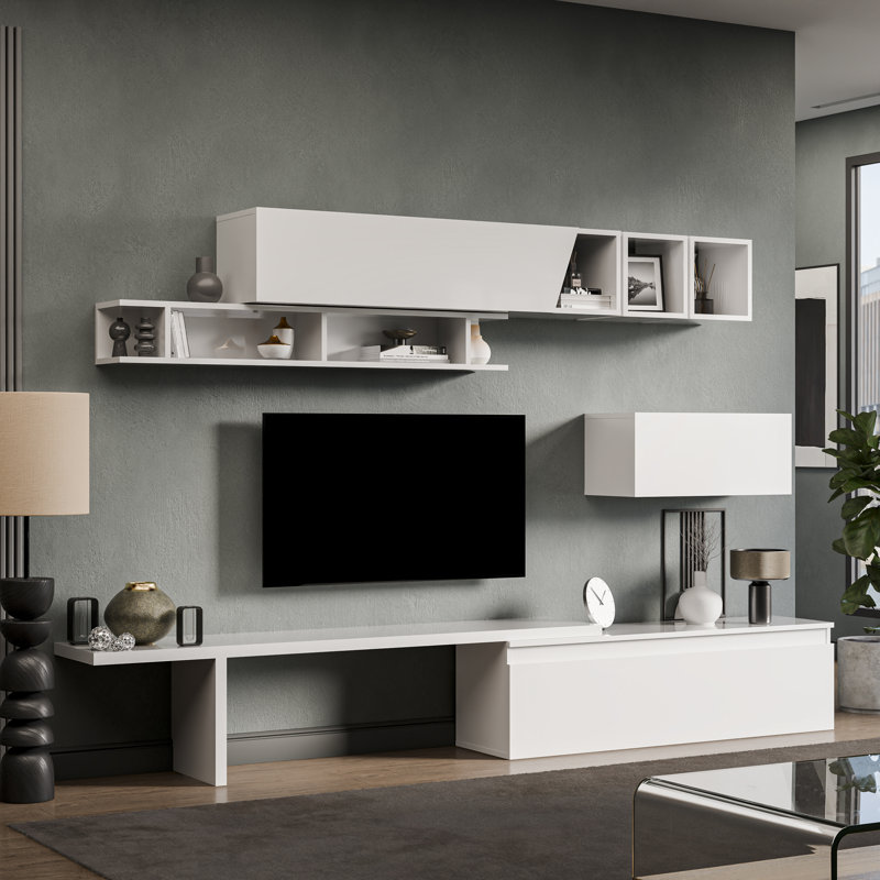 Mery Entertainment Centre, White