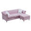 Canapé Raisa G864B-Sch, rose