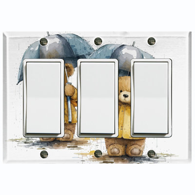 Plaque murale standard Teddy Bear