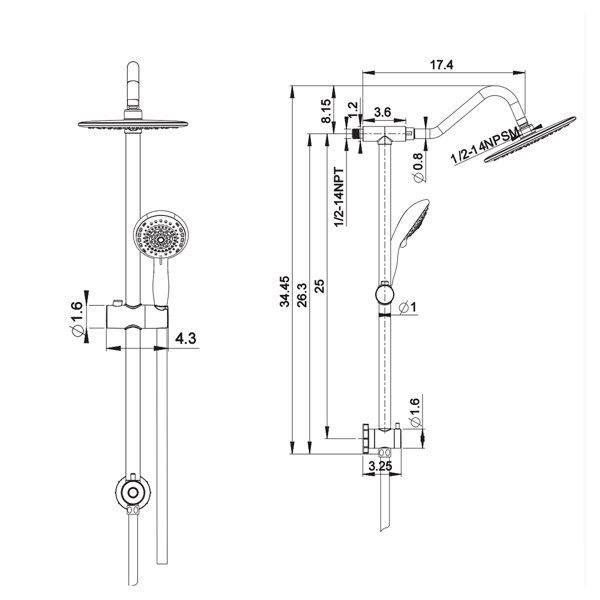 Dimensions du produit