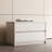 23.6in, Stackable 2 Drawer End Table,