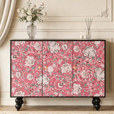 French Retro Style Accent Cabinet