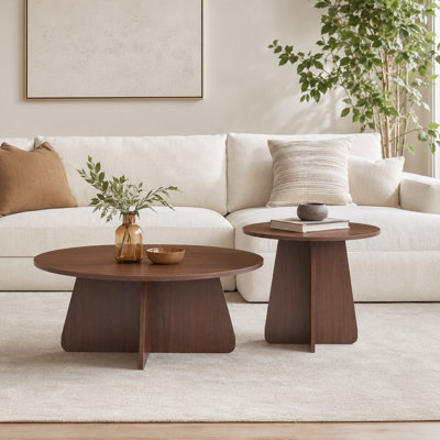 Ensemble de 2 tables basses gigognes Nestique