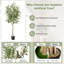182cm Faux Maple Tree in Vase