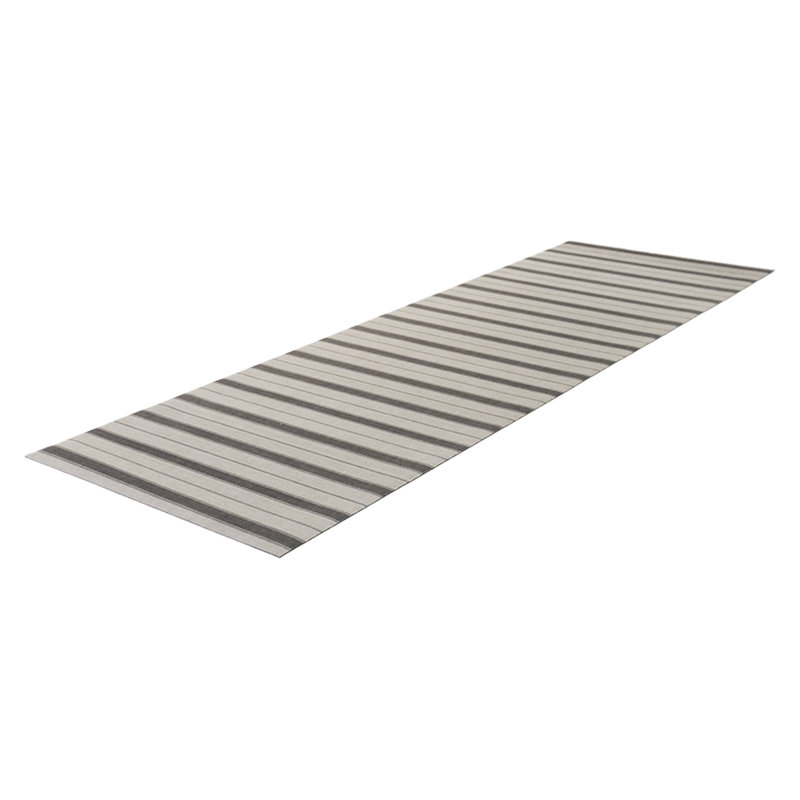 Tapis de cuisine antidérapant Un-Rug, Tapis de couloir 1 pi 11 po x 5 pi 11 po, Brun