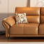 Causeuse-coussin standard en cuir véritable brun-1863648853