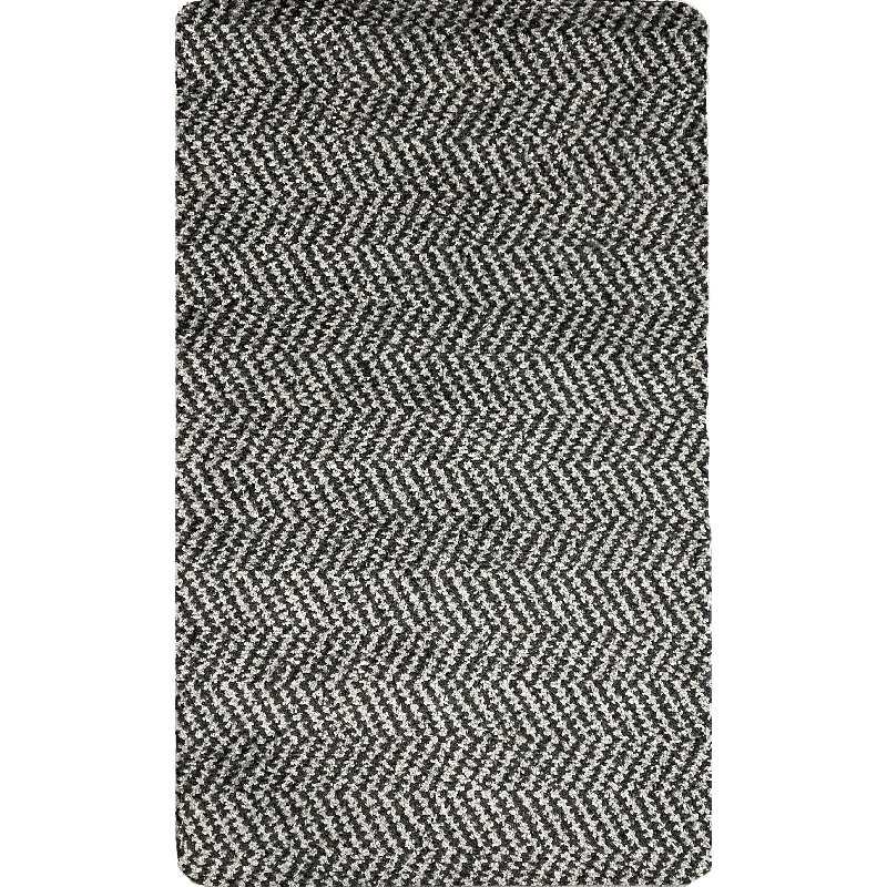 Kyheim Non-Slip Geometric Doormat, Taupe