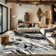 Galaxy Series Abrstract Black/Gray/Ivory/Beige Area Rug
