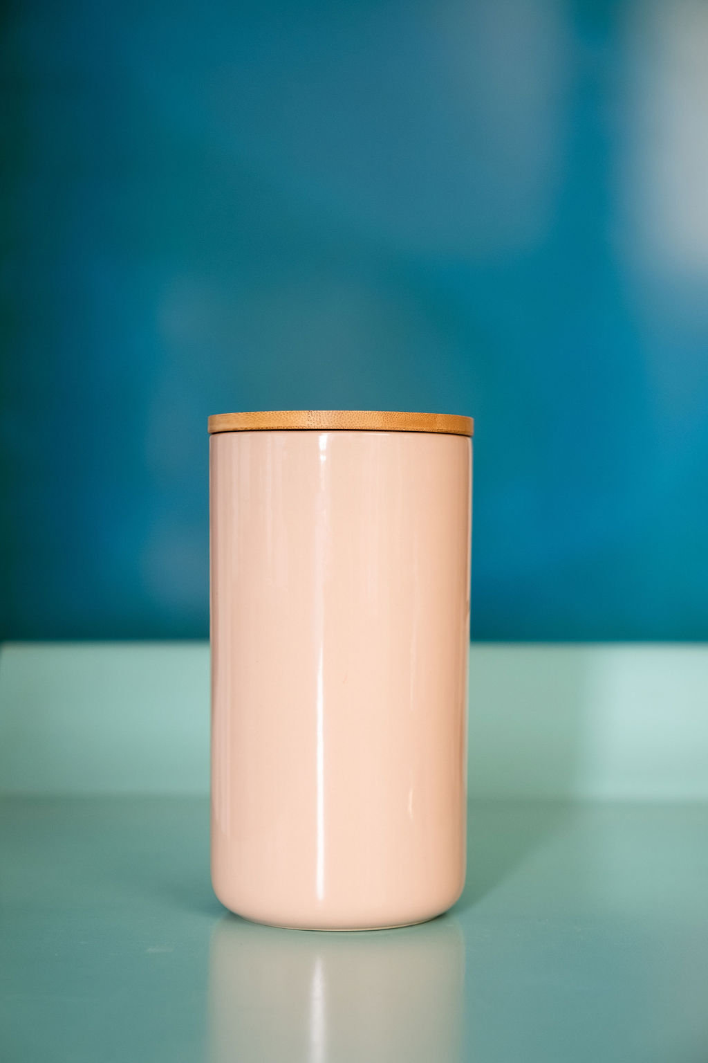 Janelle Treat Jar, Rose