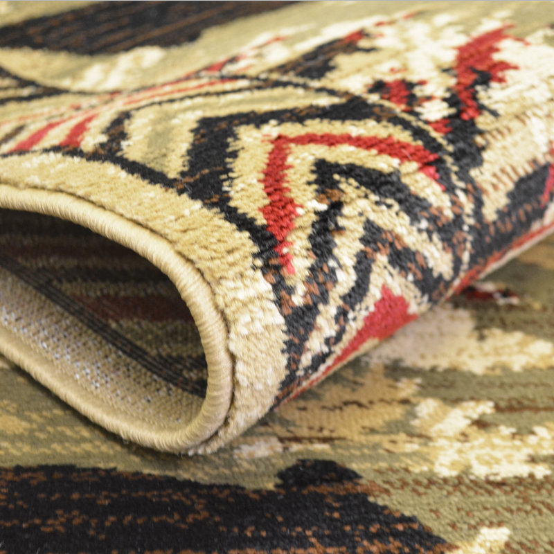 Barr Al Jissah Plaid Indoor Rug, Rectangle 2'3" x 7'7"