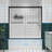 56-60"X58" Aluminum Frame Double Sliding Bathtub Screen,Bypass Bathroom Sliding Door With Premium 1/4" (6Mm) Clear Tempered Glass, Black Hardware Sliding Glass Shower Enclosure,Matte Black Finished-119742736