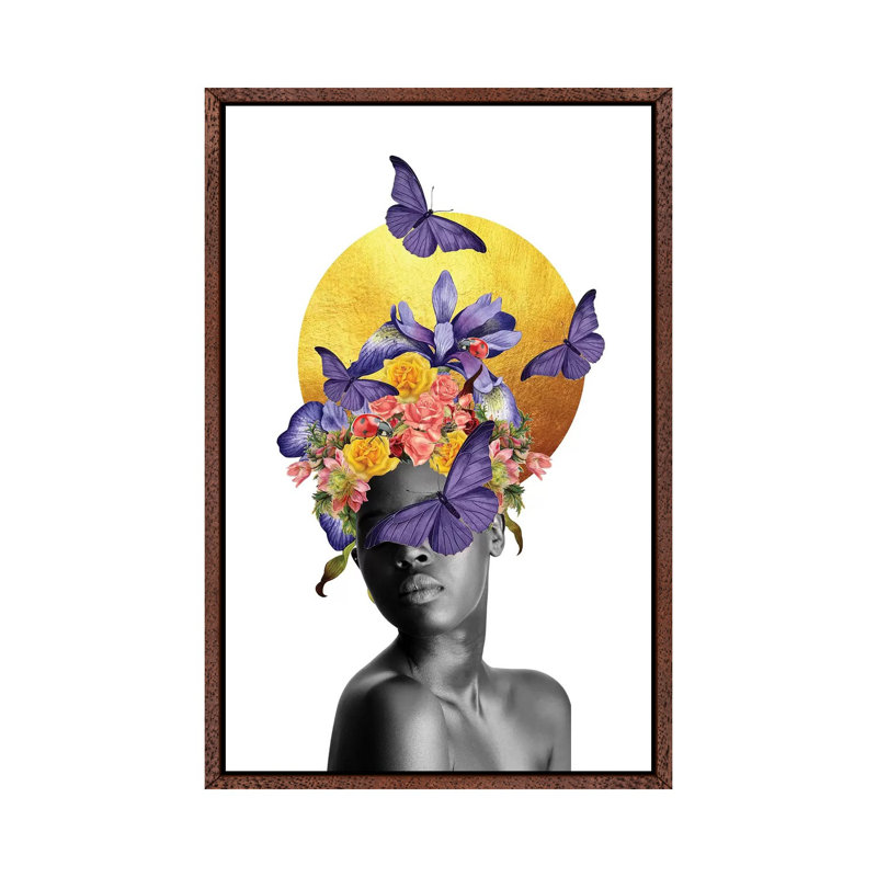 Fabulous by Kiki C Landon - Print on Canvas, 101.6cm H x 66.04cm W x 3.81cm D, Classic Brown Wood Framed