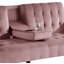 Canapé-lit convertible peu encombrant avec table rabattable-105072915