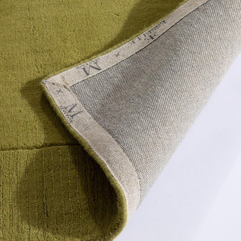 Serbelloni Solid Colour Hand Woven Area Rug, Runner 60 x 230cm 