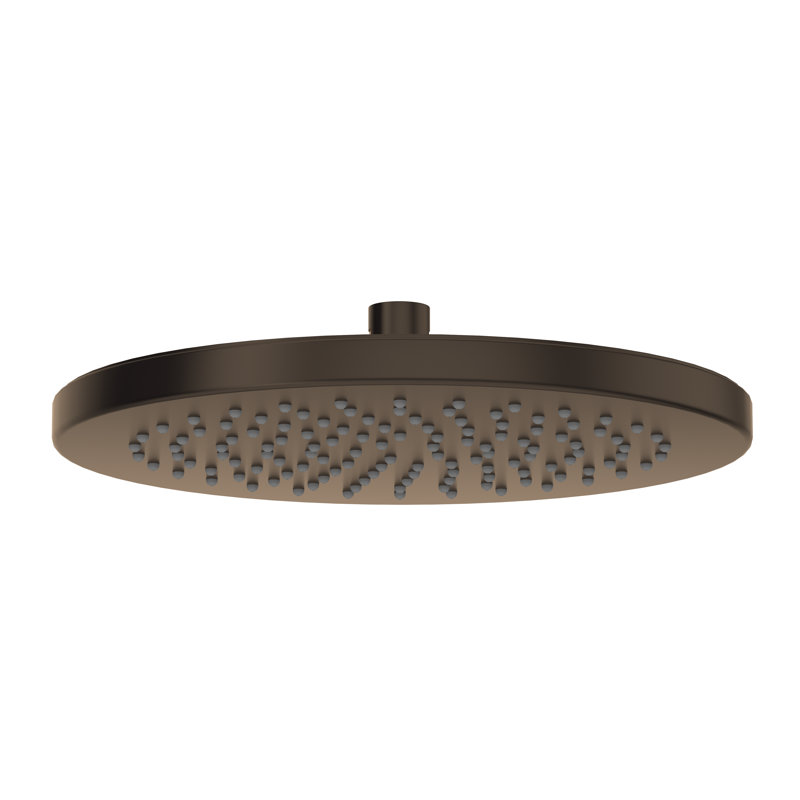 10" Rain Showerhead, Tuscan Brass