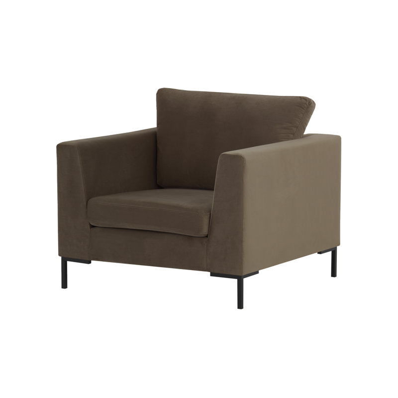 Holiday Velvet Armchair, Elephant