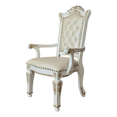 Faux Leather Armchair
