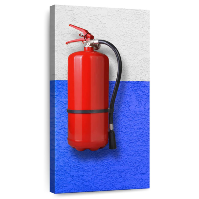 Fire Extinguisher, 24" H x 12" W