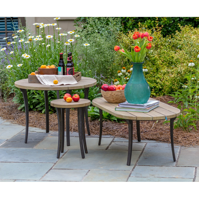 Peak Season Side Table, 27.56" L x 27.56" W