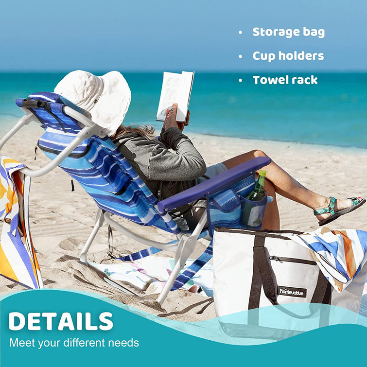 Foldable Camping Chair with Cushion Premium Quality/Beach Chair