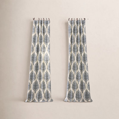 Rideaux obscurcissant en coton Lawhon