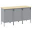 Set Of 3 Steel Medium Height-Adjustable Work Cabinet-2129721043