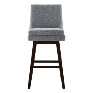 Zahara Upholstered Swivel Counter Stool
