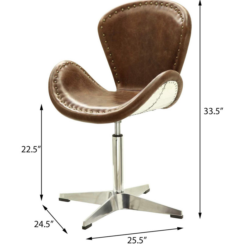 Fauteuil d'appoint vintage brun avec siège baquet et dossier courbé élégant de style rétro