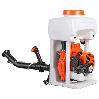 Sac à dos brumisateur, pulvérisateur de jardin à gaz, moteur 43Cc, réservoir de 3,7 gallons, grande surface de couverture, brumisateur à froid à contrôle des insectes 6800 tr / min pour la pulvérisation de pelouse