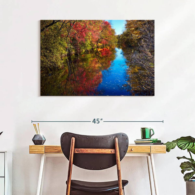 Alvord Fall Scenic le long du Delaware et du Raritan, H 26 po x l 39 po