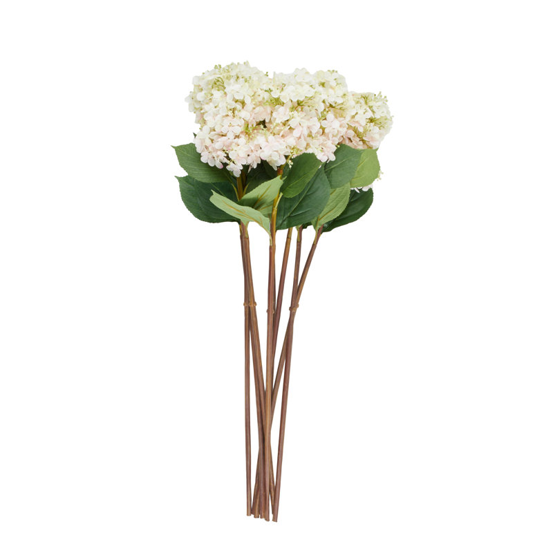 Tige de fleur artificielle Cole et Grey, H 34 po x l 14 po x P 14 po, Beige