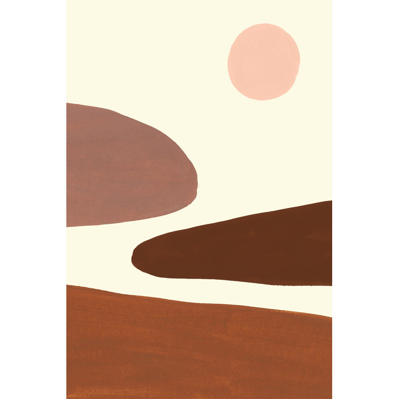 Simple Scape II by Victoria Borges -  Painting, 122 cm H x 81 cm W, Wrapped Canvas