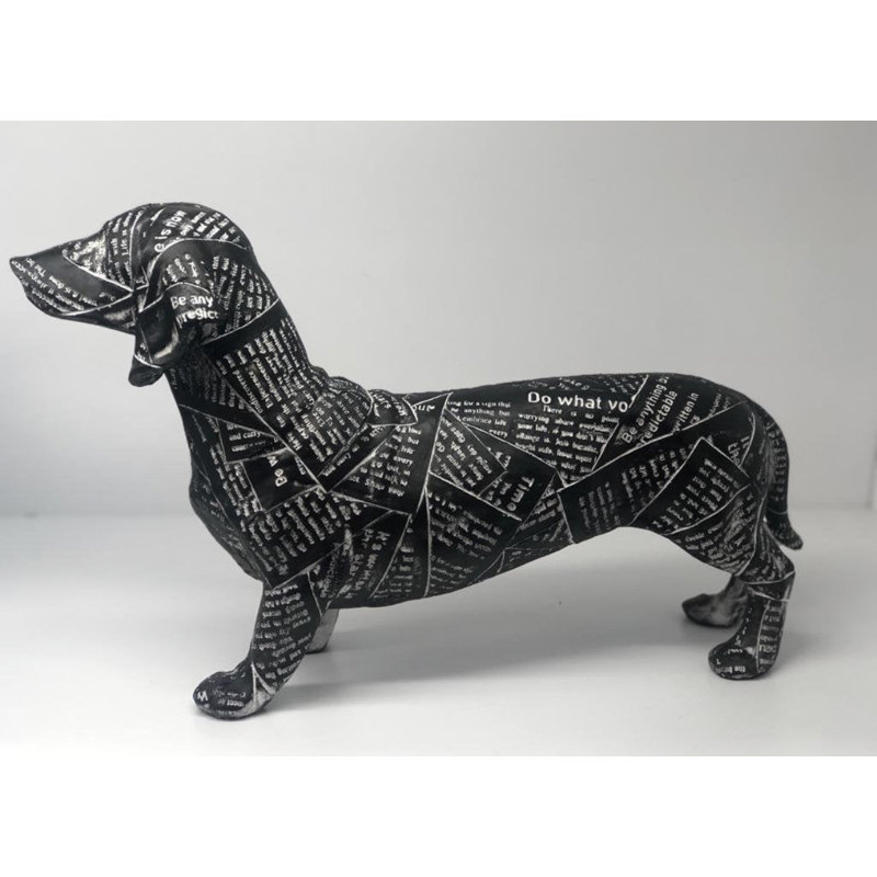 Statue décorative de chien
