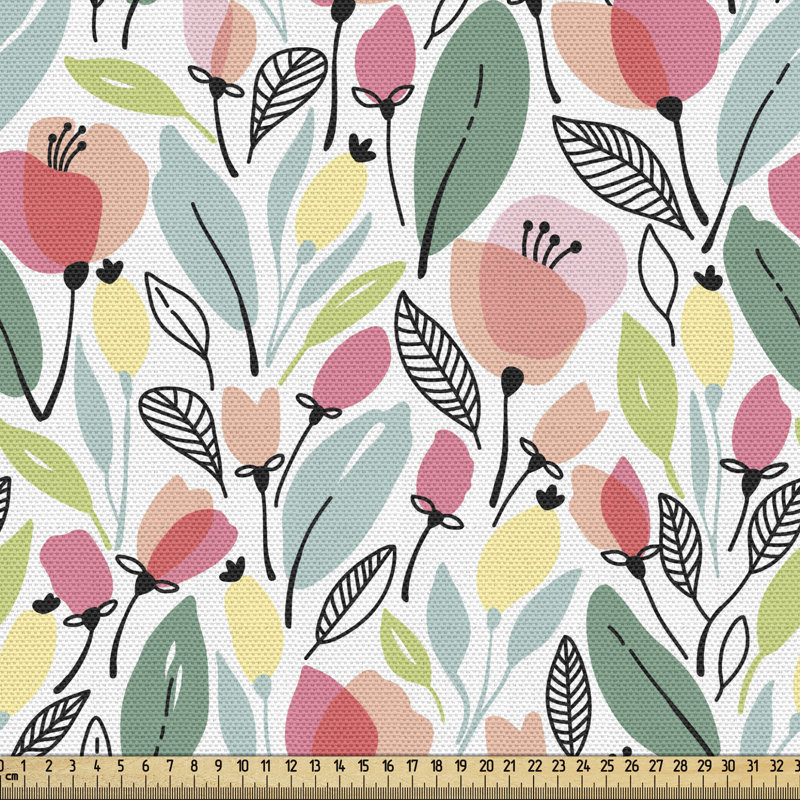 Tissu Ambesonne, l 36 po x L 360 po