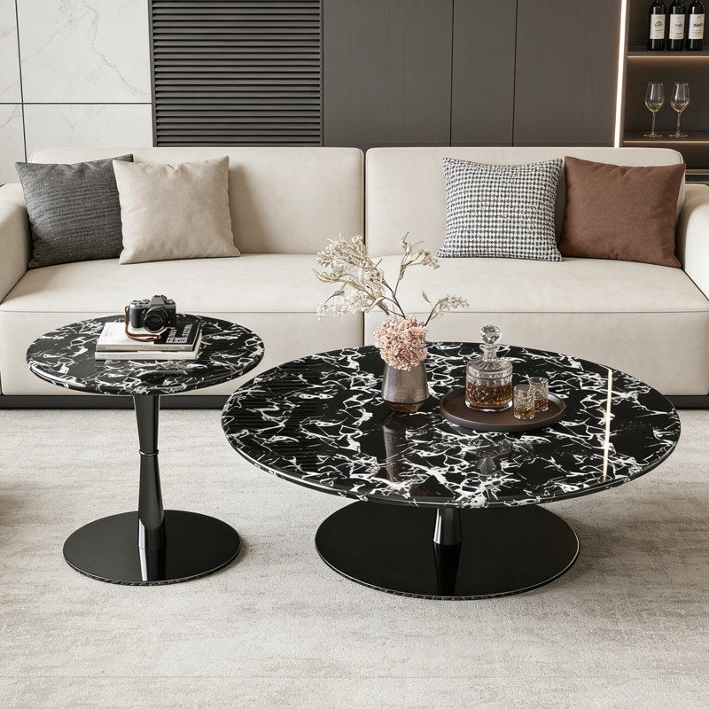 Edmond, Noir, H 15,7 po x L 27,6 po x l 27,6 po