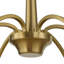 Lustre en laiton 6 lumières Uttermost Barcelona