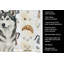 Torchon gris et blanc Malamute Alaskan-1234934606