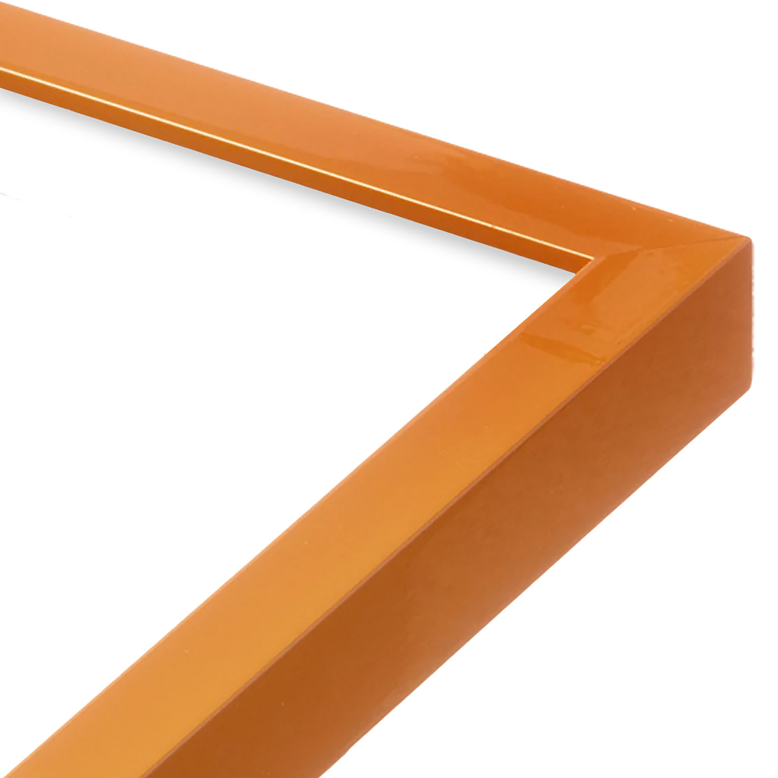Romina Gadler "Figure and Form" 3-Piece Print Set, 20" H x 14" W x 1.25" D, Orange Framed Paper