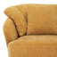 Fauteuil demi-tonneau pivotant rembourré Lakitia Rowena -2136543497