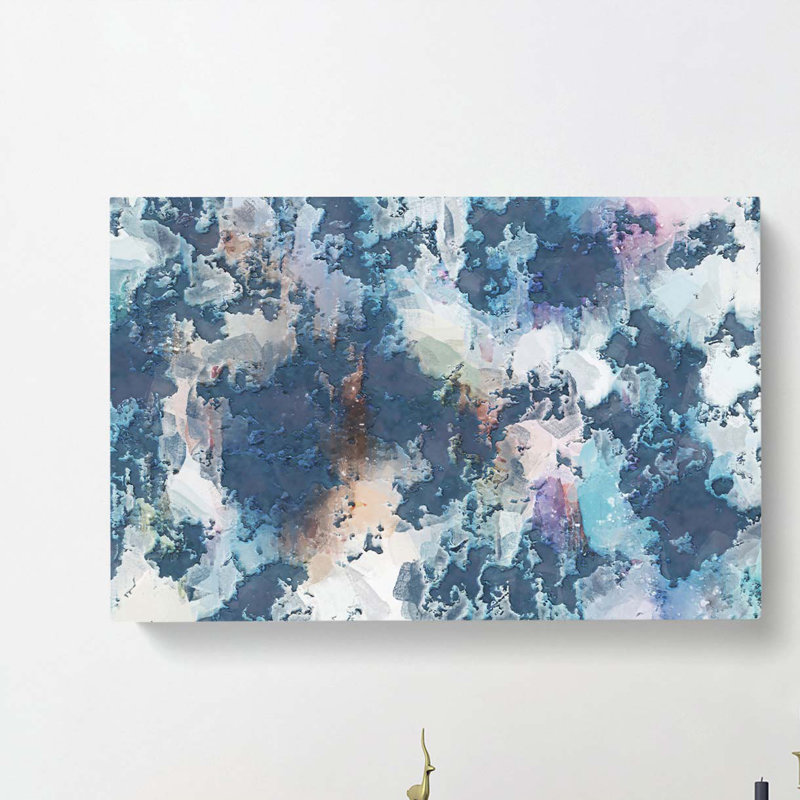 Rebel Heart In Abstract - Wrapped Canvas, 40cm H x 60cm W x 3cm D