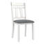 Ensemble de chaises de salle à manger en bois massif, chaises en bois avec siège rembourré, chaises de cuisine avec pieds en bois d'hévéa massif pour la salle à manger, cuisine-885599425