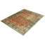Hand-Knotted Classic Geometric Pattern Rug With Orange Green By Rug & Kilim-609583882