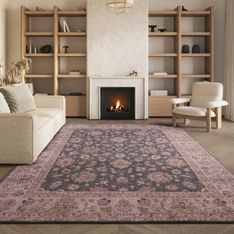 Tucson Performance Machine Washable Oriental Rug, Rectangle 8' x 10'
