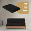 Matelas de futon en mousse viscoélastique imprégnée de gel Mcgrane Barkingside - Fabriqué aux États-Unis, certifié CertiPUR-US, cadre non inclus-289435650-289435672-289435673
