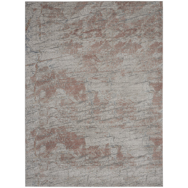 Abstract Indoor Rug, Rectangle 7'10" x 10'6"